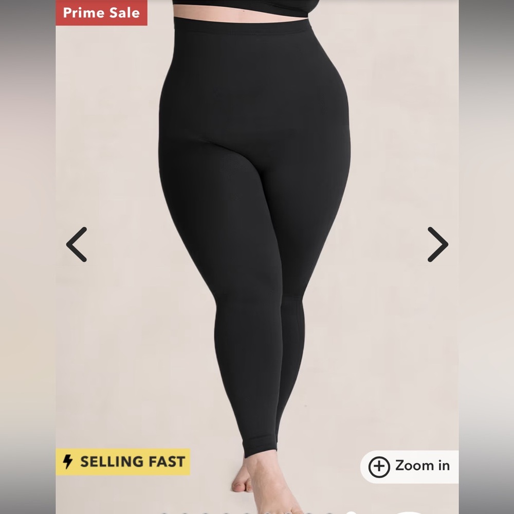 NWT - Shapermint Essentials - High-Waisted Shaping Leggings | 3X, Black